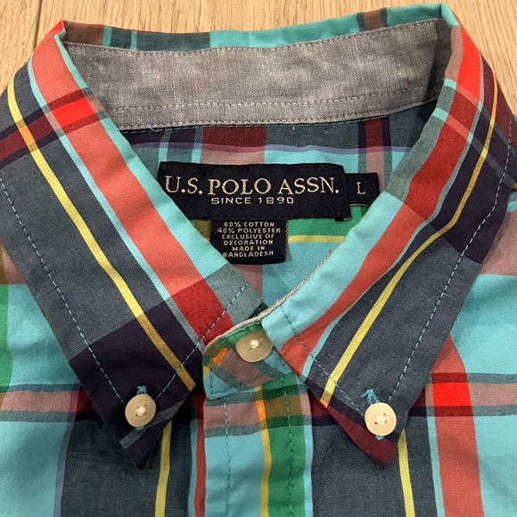 US Polo Assn size L button down - Picture 3 of 5